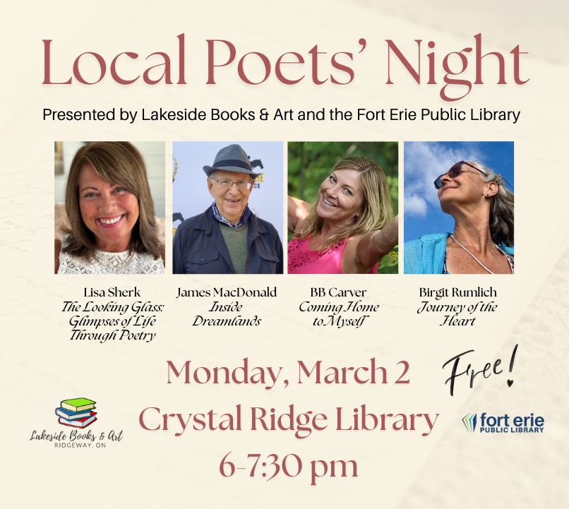 FEPL and Lakeside Books & Art: Local Poet's Night event